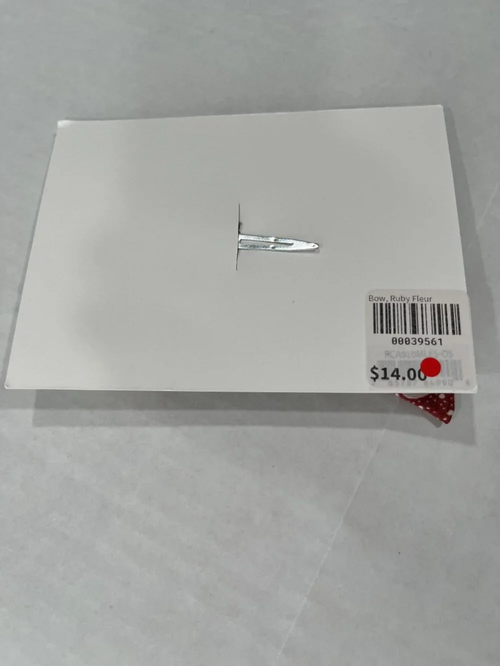 Girl - NWT - Rylee + Cru Bow in Ruby Fleur